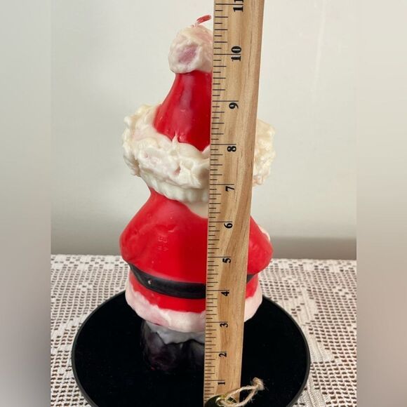 Vintage Santa Claus candle || Christmas candle || vintage Christmas Santa candle - Picture 7 of 11